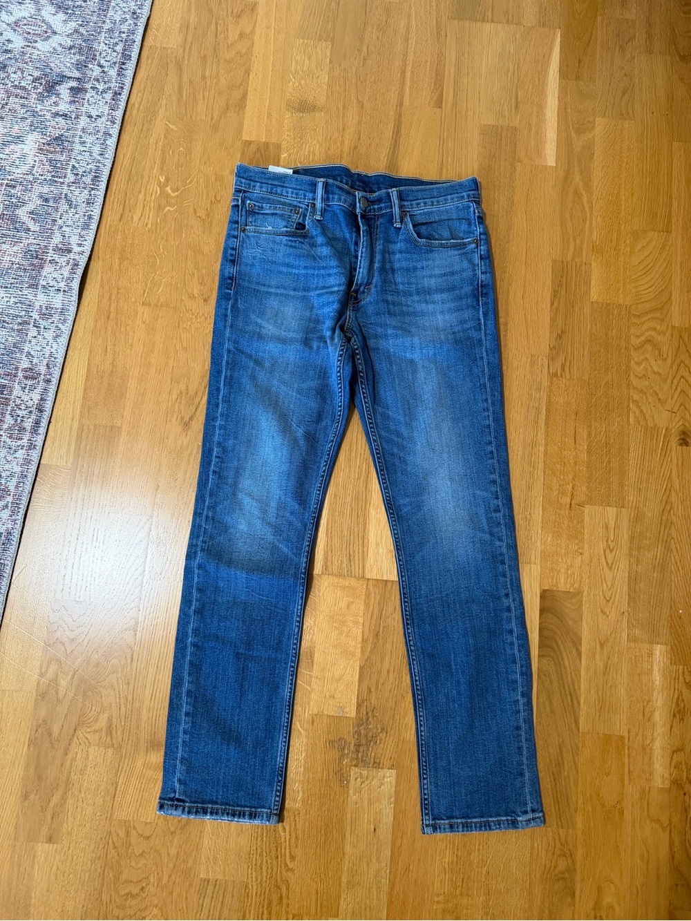 Levi's Men's Slim Straight Denim Jeans in Blue